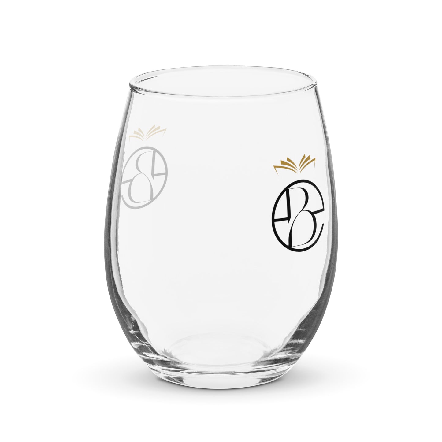 "Black Ethos" Wine Glass