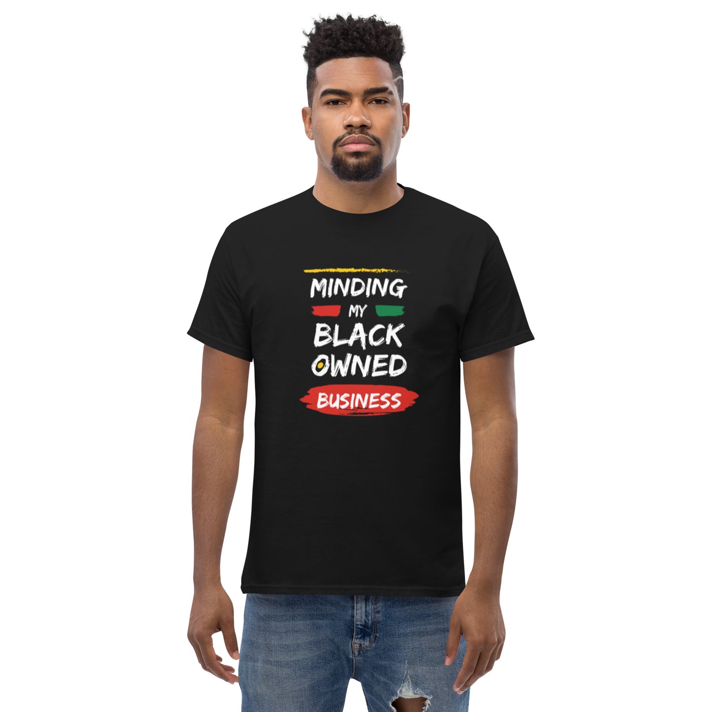"Minding My Black Owned Business" Unisex T-Shirt