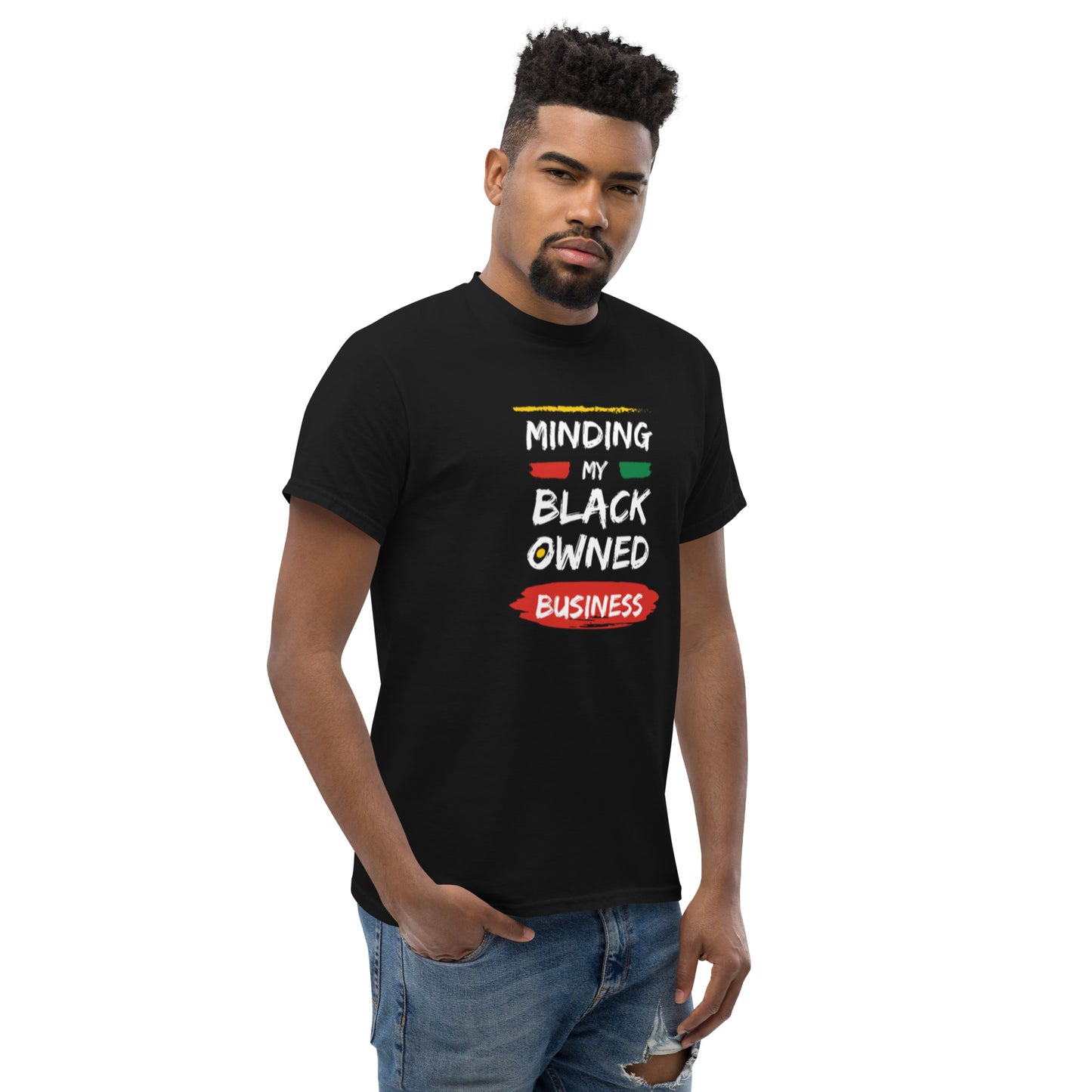 "Minding My Black Owned Business" Unisex T-Shirt
